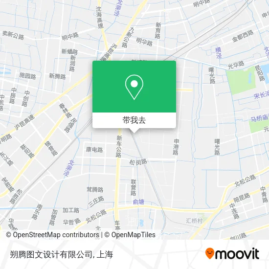 朔腾图文设计有限公司地图