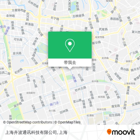 上海卉波通讯科技有限公司地图