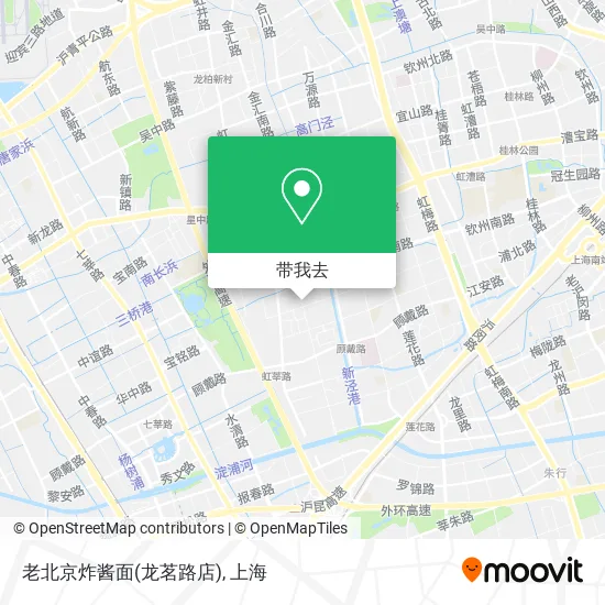 老北京炸酱面(龙茗路店)地图