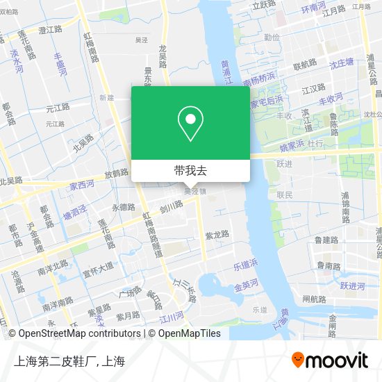 上海第二皮鞋厂地图