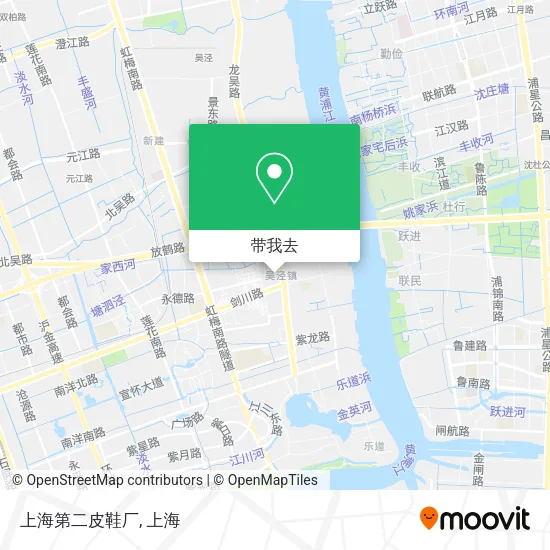 上海第二皮鞋厂地图