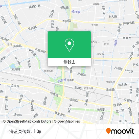 上海蓝页传媒地图