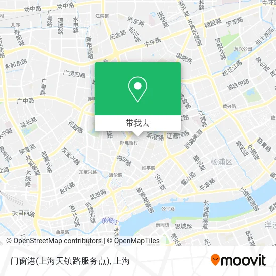 门窗港(上海天镇路服务点)地图