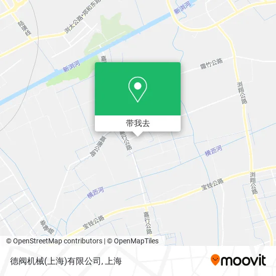 德阀机械(上海)有限公司地图