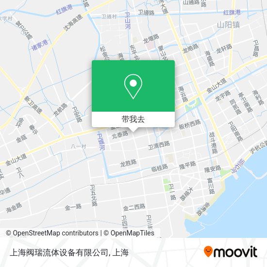 上海阀瑞流体设备有限公司地图