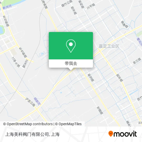 上海美科阀门有限公司地图