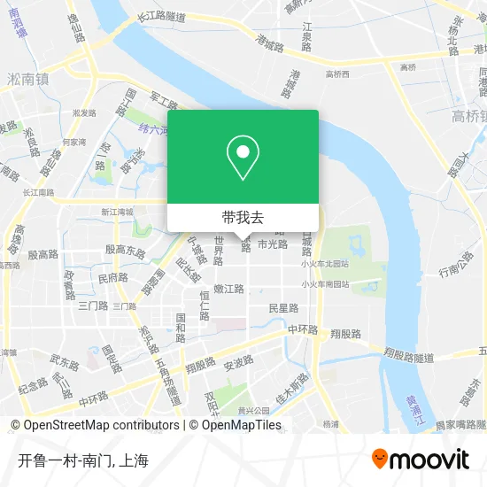 开鲁一村-南门地图