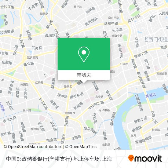 中国邮政储蓄银行(辛耕支行)-地上停车场地图