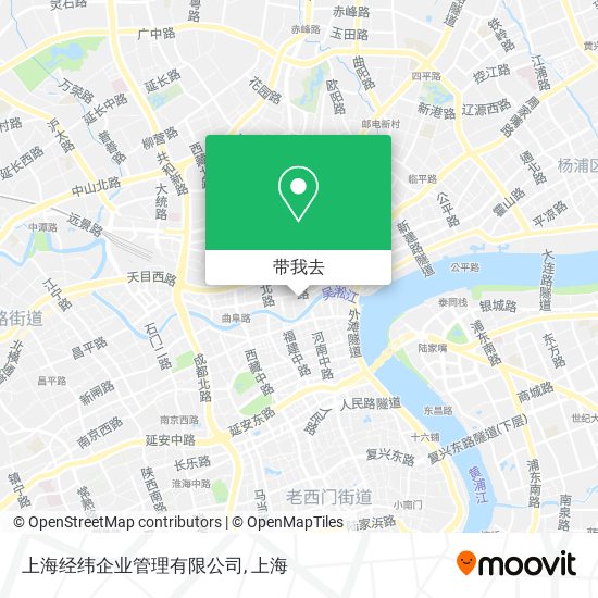 上海经纬企业管理有限公司地图