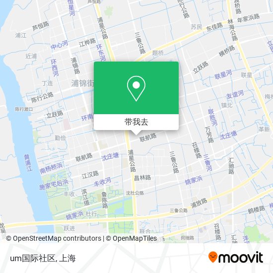 um国际社区地图