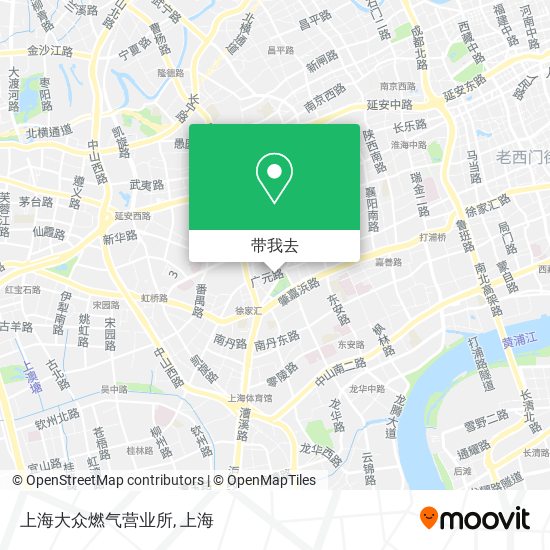 上海大众燃气营业所地图