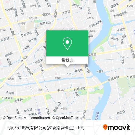 上海大众燃气有限公司(罗香路营业点)地图