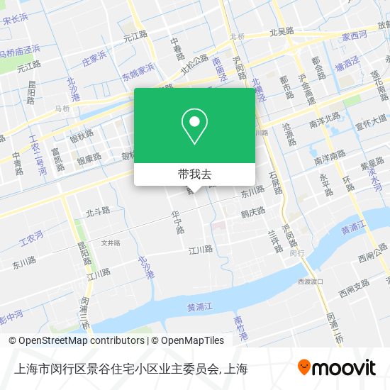 上海市闵行区景谷住宅小区业主委员会地图