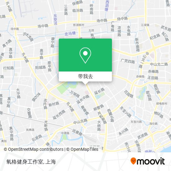 氧格健身工作室地图