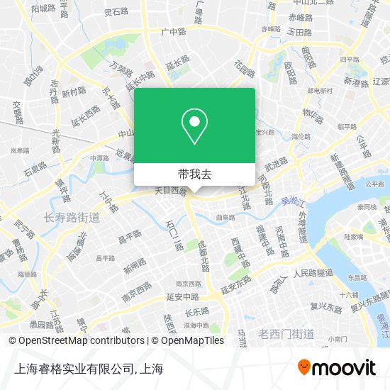 上海睿格实业有限公司地图