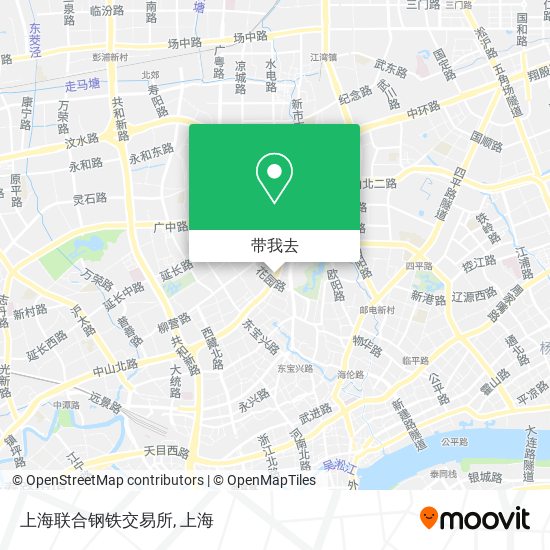上海联合钢铁交易所地图