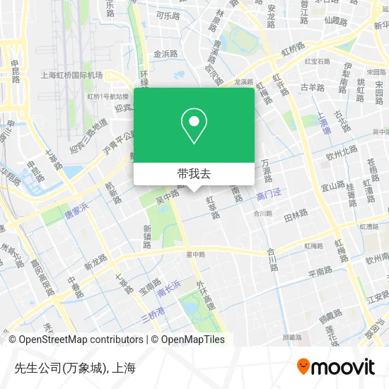 先生公司(万象城)地图