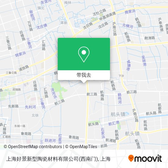 上海好景新型陶瓷材料有限公司(西南门)地图