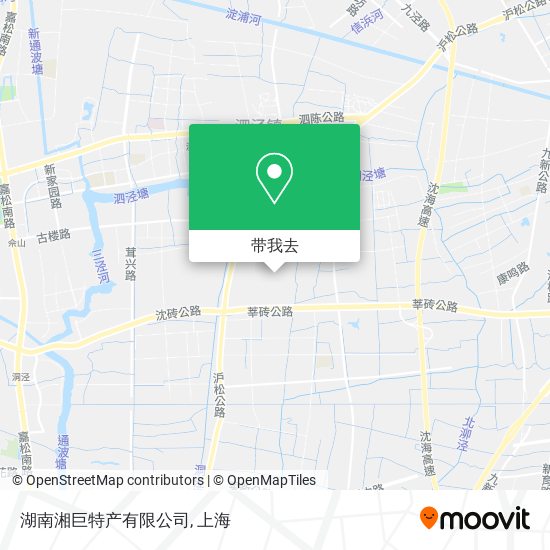 湖南湘巨特产有限公司地图