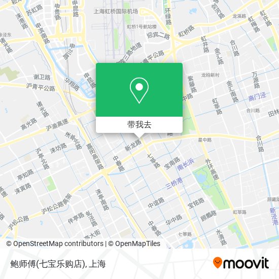 鲍师傅(七宝乐购店)地图
