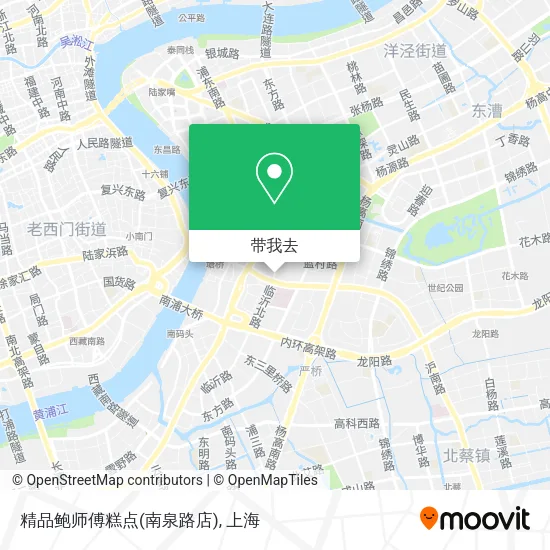 精品鲍师傅糕点(南泉路店)地图