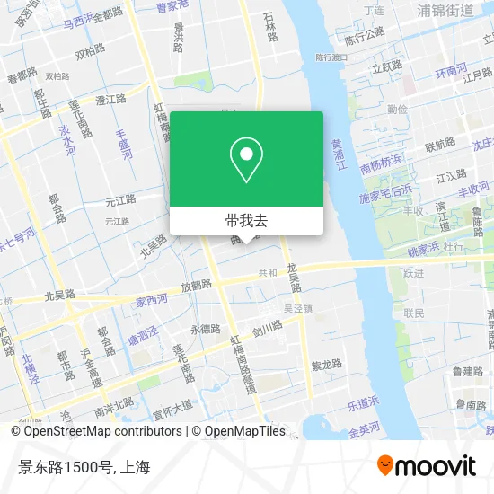 景东路1500号地图