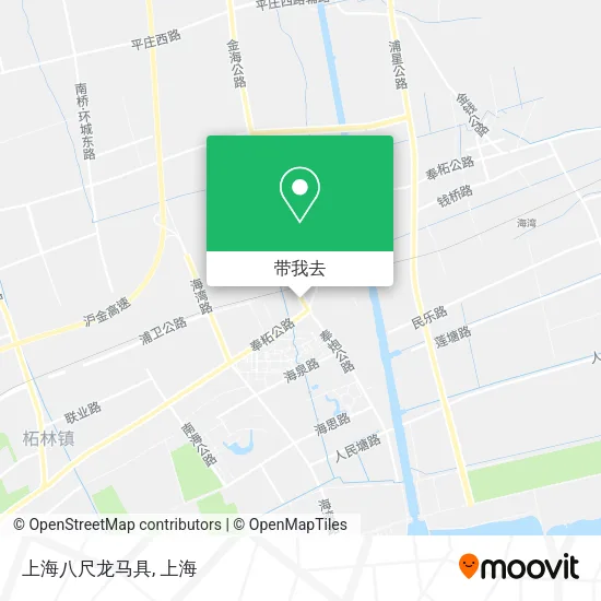 上海八尺龙马具地图