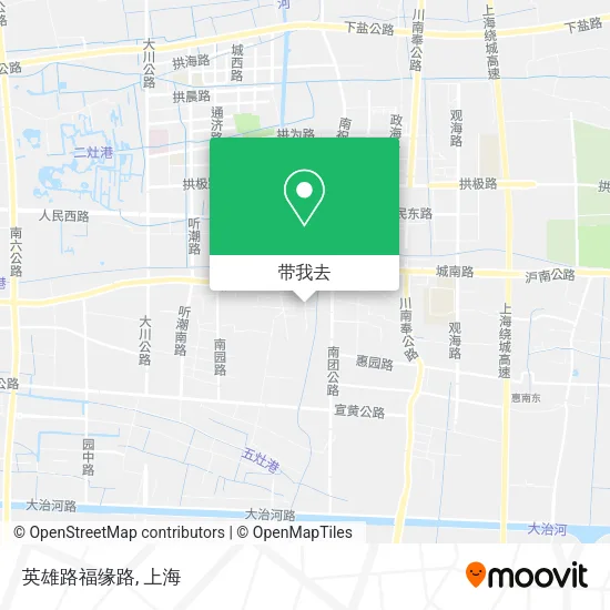 英雄路福缘路地图