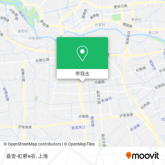 嘉壹-虹桥e谷地图