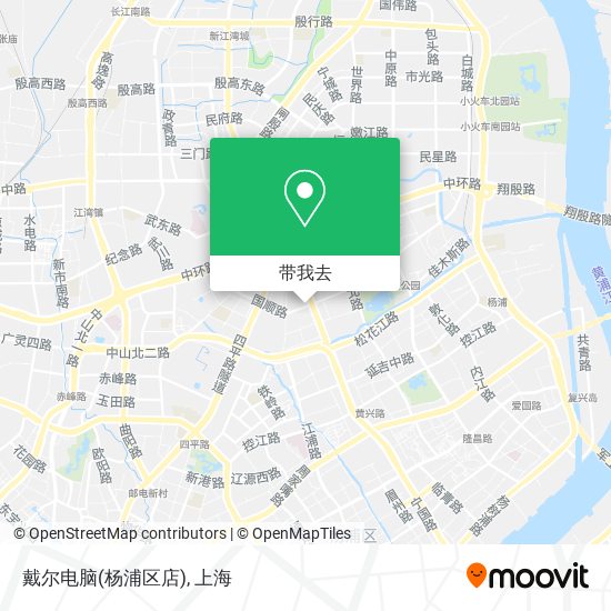 戴尔电脑(杨浦区店)地图