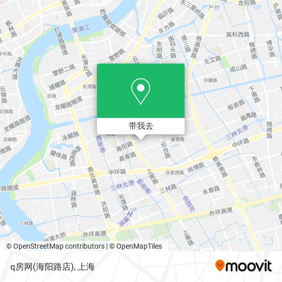 q房网(海阳路店)地图