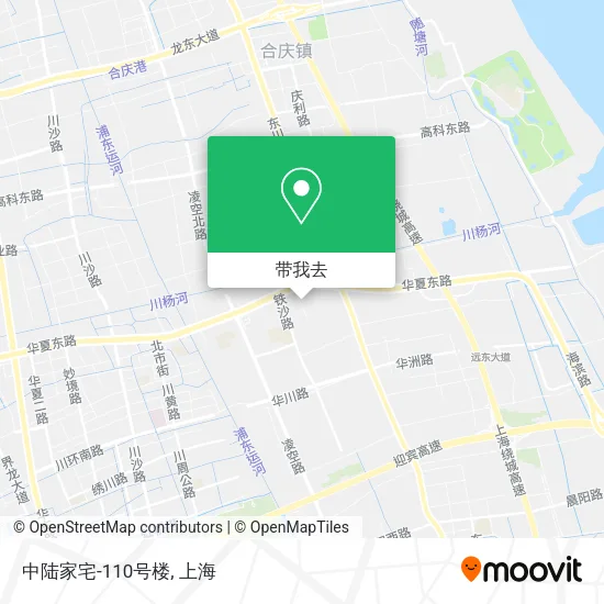 中陆家宅-110号楼地图