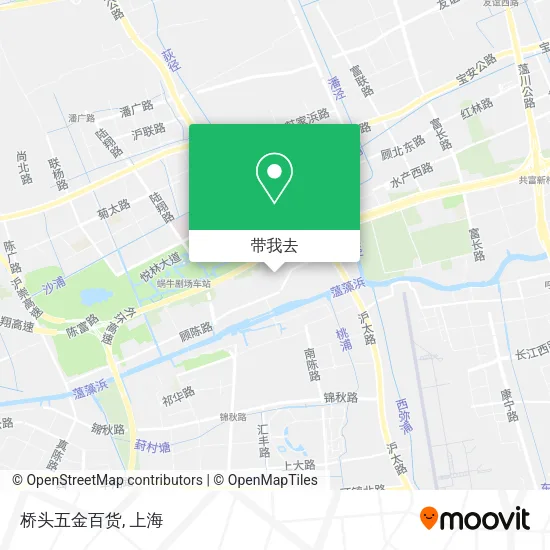 桥头五金百货地图