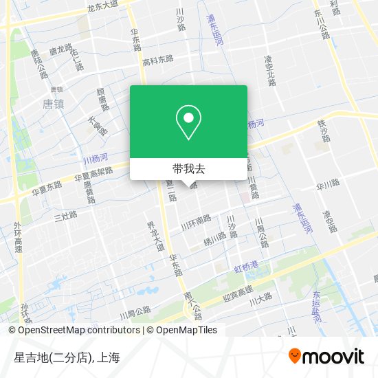 星吉地(二分店)地图