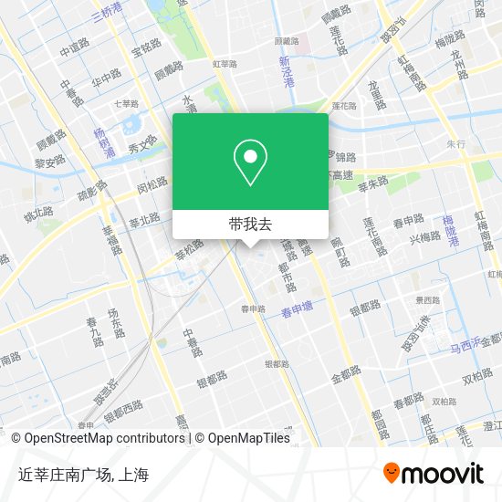 近莘庄南广场地图