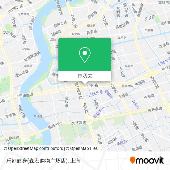 乐刻健身(森宏购物广场店)地图