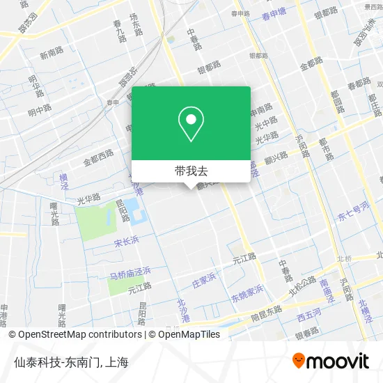 仙泰科技-东南门地图