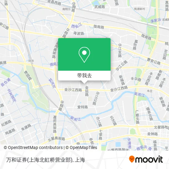 万和证券(上海北虹桥营业部)地图