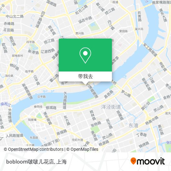 bobloom啵啵儿花店地图