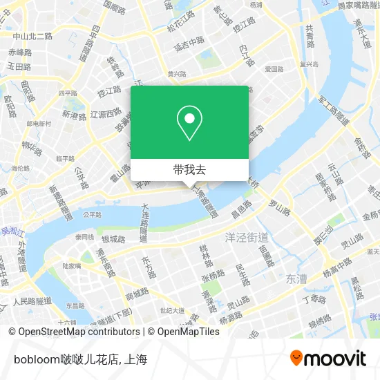 bobloom啵啵儿花店地图