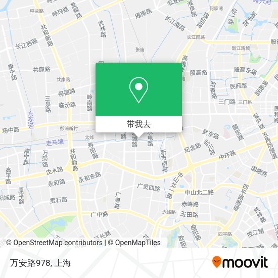 万安路978地图