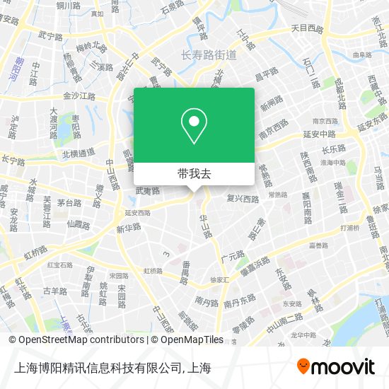 上海博阳精讯信息科技有限公司地图