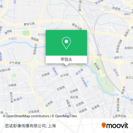 思诺影像传播有限公司地图