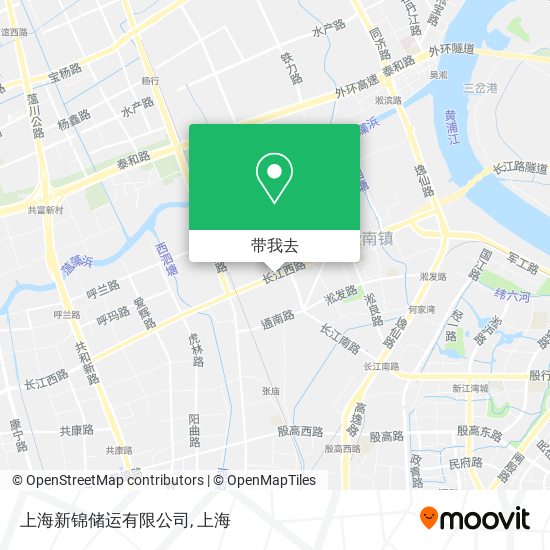 上海新锦储运有限公司地图