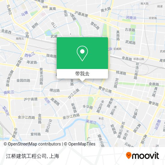 江桥建筑工程公司地图