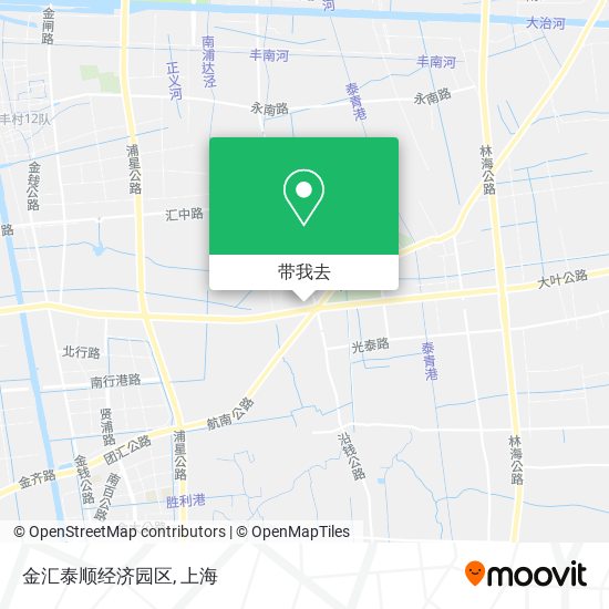 金汇泰顺经济园区地图