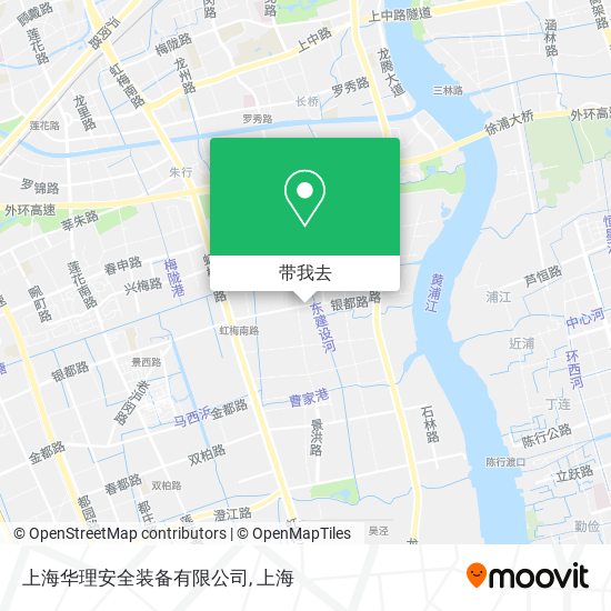 上海华理安全装备有限公司地图