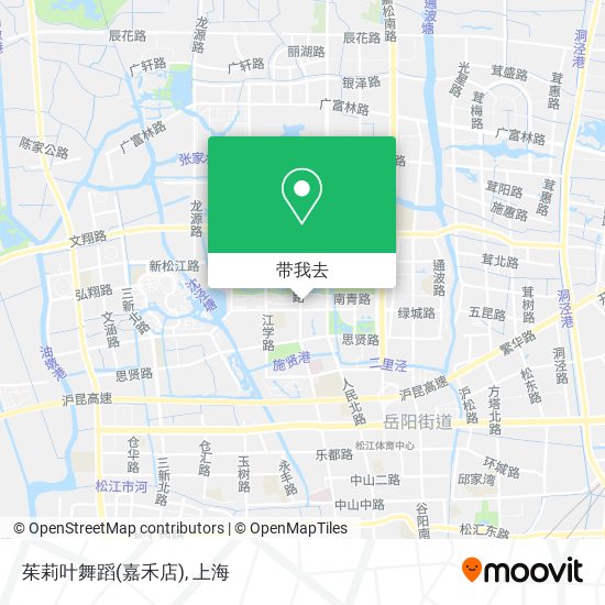 茱莉叶舞蹈(嘉禾店)地图