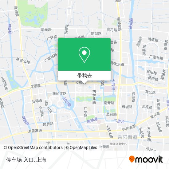 停车场-入口地图