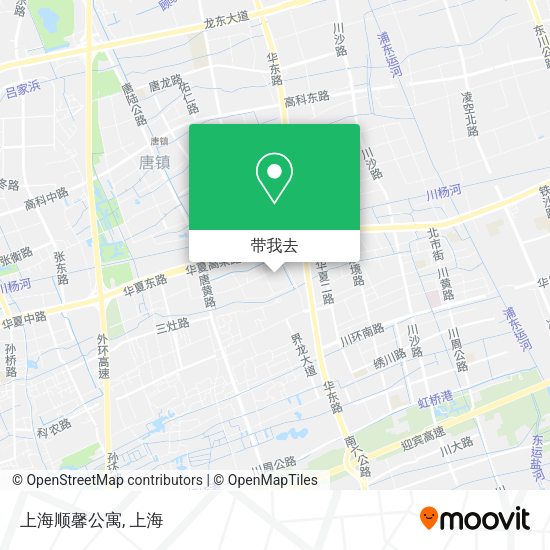 上海顺馨公寓地图